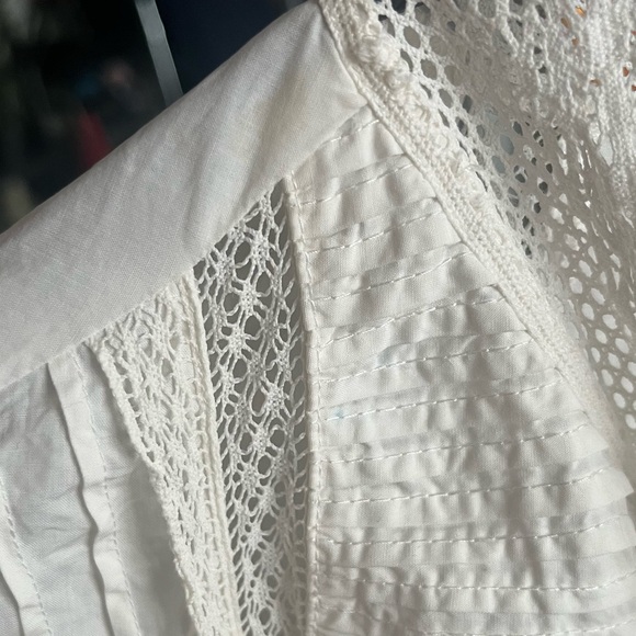 Maje Embroidered Poplin Blouse - Picture 8 of 8